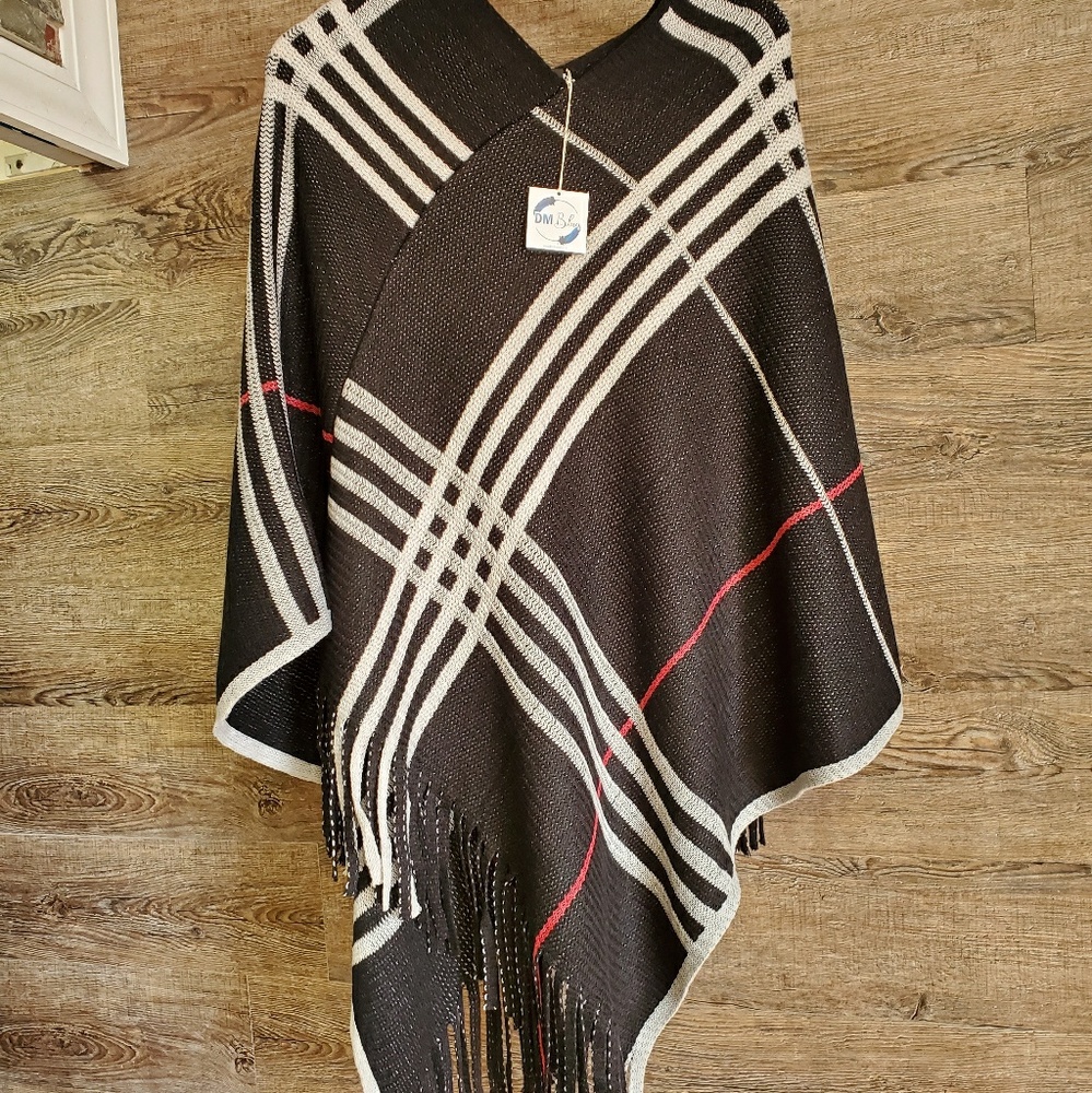 NWT Poncho/Cape